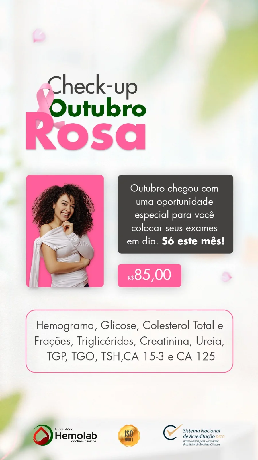 Check-up Outubro Rosa
